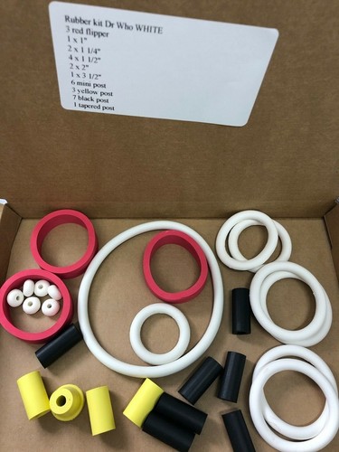 Who pinball rubber - pinball, set