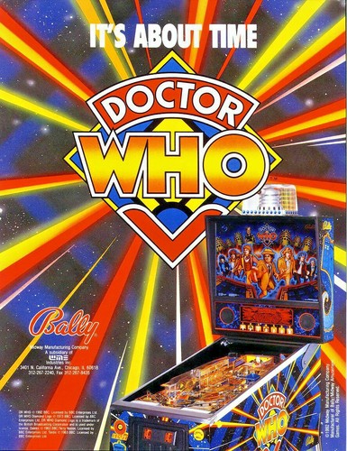 Pinball bally doctor who - bally,