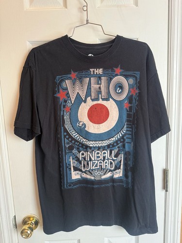 The who pinball - the, wizard-t-shirt