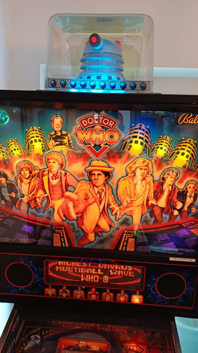 1992 bally doctor who pinball - who,