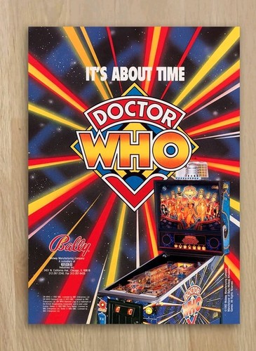 Doctor who bally pinball - who,