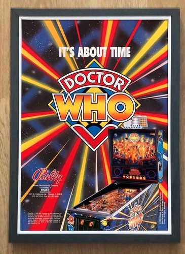 Doctor who bally - bally, pinball